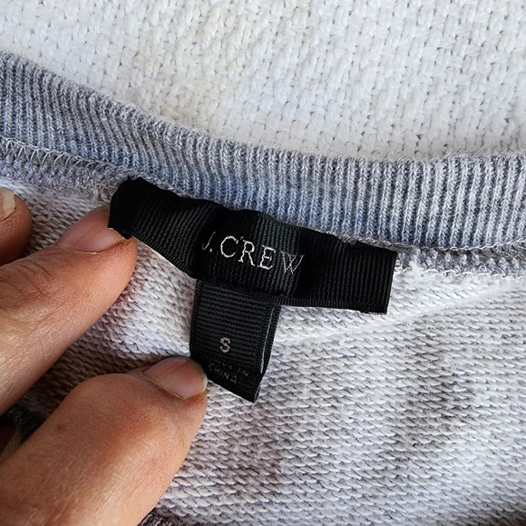 J. Crew golden Magnolia sweatshirt S - Picture 3 of 10